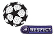 UCL Ball&Respect Badges